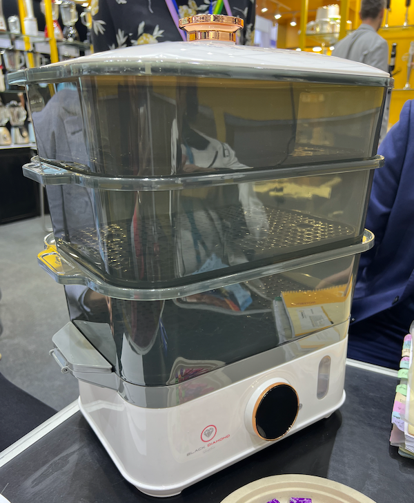 Cuiseur Vapeur "Healthy Steamer": Ecran Digital, XXL 14 litres, 9 programmes, SANS BPA