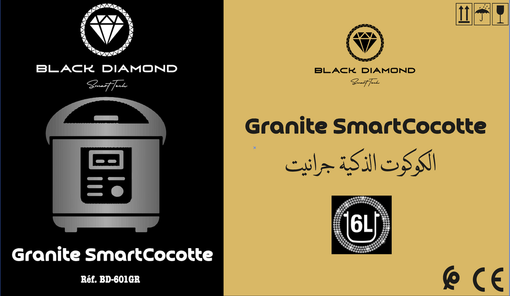 Autocuiseur SmartCocotte GRANITE 6 litres