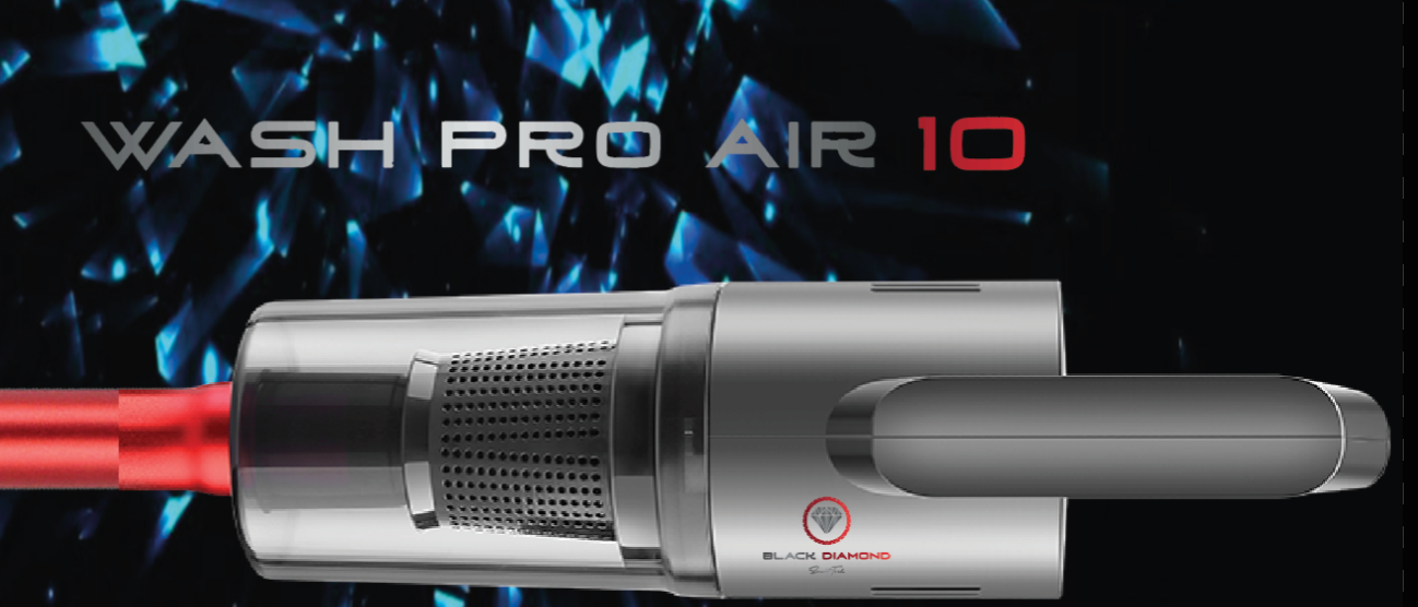Aspirateur Wash Pro Air 10 : SANS fil + Serpillère avec réservoir d'eau