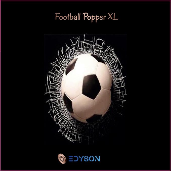 MACHINE À POP CORN "FOOTBALL POPPER XL" AVEC BOL